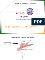 Development of Turbine Cascades: Its Group Performance, What Matters.