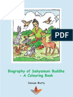 Biography of Sakyamuni Buddha Colouring Book