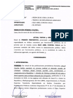 Caso Abel Concha Calla - Prisión Preventiva Tráfico de Influencias