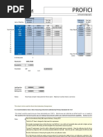 Proficiency Test Sheet: Morehouse