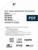 Proyector Mitsubishi WD-60737 PDF