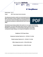 BW B2UV Actuator Service Information