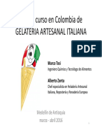 Curso de GELATERIA ARTESANAL ITALIANA