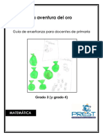 La Aventura Del Oro Guia de Ensenanza para Profesores de Primaria en Matematicas PDF