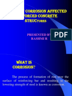 Repair of Corrosion Affected Reinforced Concrete Struc: Tures