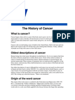 History of Cancer