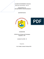 CP5201-Network Design and Technologies Questions