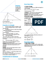 Geometry: Triangles and Their Properties Based Upon Sides