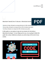 Blockchain Tutorial - How To Become A Blockchain Developer - Cram Session! - Blockgeeks