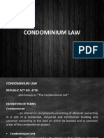 Condominium Law