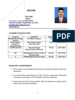 Prabu Sekar Resume