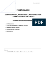 Comunicacion ARCHIVO y Operatoria Programacio - CAO - 10-11