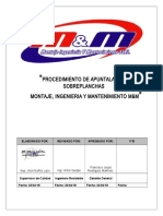 Procedimiento de Apuntalado de Sobreplanchas