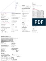 Formulario Mecanica de Fluidos