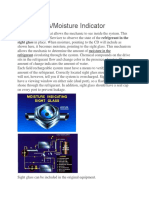 Sight Glass/Moisture Indicator: Sight Glass in Place. When Moisture, Pointing To The CD Will Include As