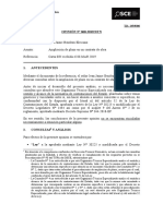 060-19 - TD 14549206 - Ivan Jaime Bendezu Elescano - Ampliacion Plazo en Un Contrato de Obra - Solo Con Firma de La DTN