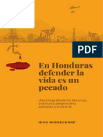 En Honduras Defender La Vida Es Un Pecado - Nick Middeldorp (2017 - DIGITAL) PDF