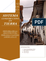 Sistema Constructivo en Tierra