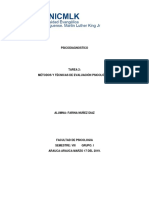 Métodos y Técnicas de Evaluación Psicológica