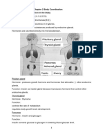 Science F4 Chapter 2 Body Coordination 2.6 Notes