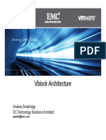 Vblock Architecture: Andrew Smallridge DC Technology Solutions Architect