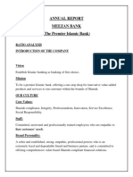 Annual Report Meezan Bank (The Premier Islamic Bank) : Ratio Analysis Introduction of The Company