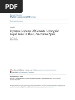 Dynamic Response of Concrete Rectangular Liquid Tanks in Three-Dimensional Space PDF