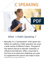 Public Speaking