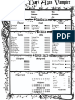 DarkAges Vampire 4-Page Interactive