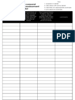 Checklist Sample