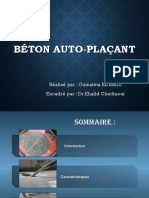 Béton Auto-Plaçant Et Béton Auto-Nivelant