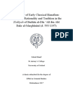 Sohail Hanif A Theory of Early Classical Hanafism DPhil Thesis PDF