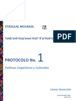 Protocolo Politicas Linguisticas y Culturales 2014 PDF