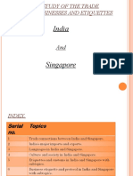 Comparative Study of The Trade Cultures