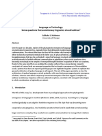 Language As Technology PDF