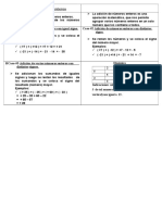 1.1 Suma y Resta Con Numeros Enteros