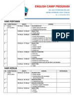 Rundown of English Camp Programming-1