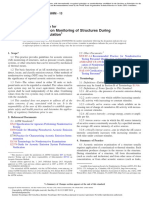 E569. Standard Practice For Acoustic Emission Monitoring of Structures During Controlled Stimulation