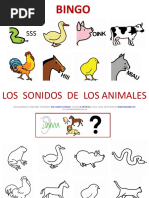 Bingo Animales