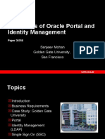 Mechanics of Oracle Portal and Identity Management