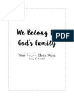 Mass Booklet