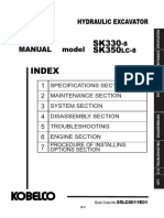 SK330-8 Shop Manual S5LC0011E01 PDF