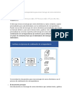 Usar La Combinación de Correspondencia para Enviar Mensajes de Correo Electrónico Masivo