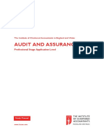 Audit and Assurance - ICAB PDF