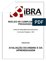 Avaliacaodoensinoedaaprendizagem Apostila PDF