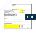 For Columns Only: Classification of Cement Bend