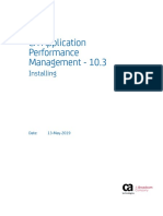 CA Application Performance Management - 10.3 - ENU - Installing - 20190513 PDF