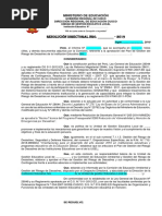 R.D. Aprobación Del Plan de Gestión Del Riesgo de Desastres 2019 (Contextualizar)