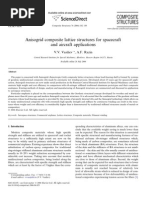 Anisogrid Composite Lattice Structures - 2006