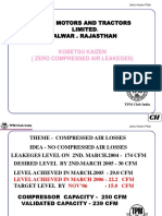 Kobetsu Kaizen Zero Air Leakege Presentation
